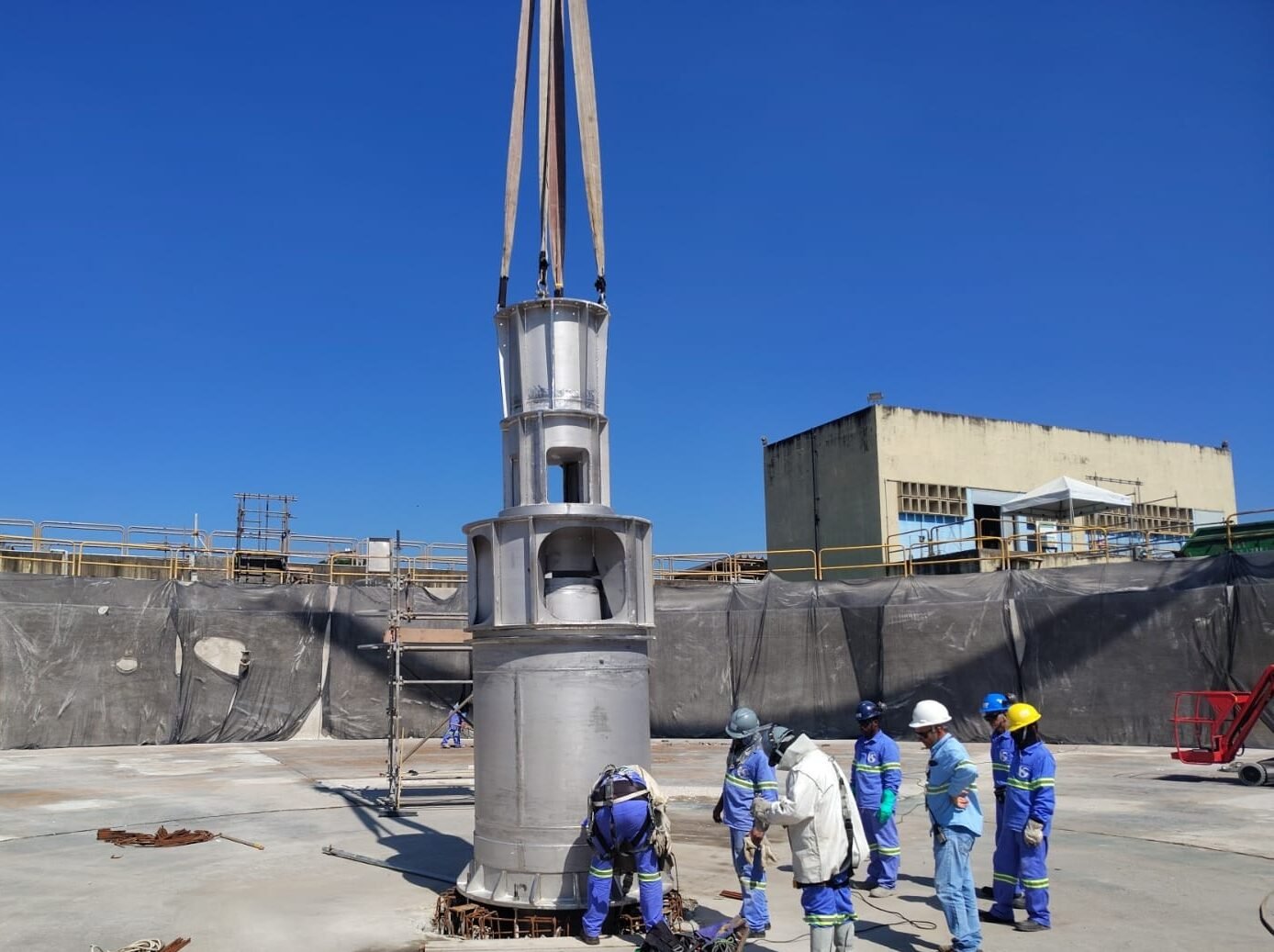 Projeto de içamento de armadura